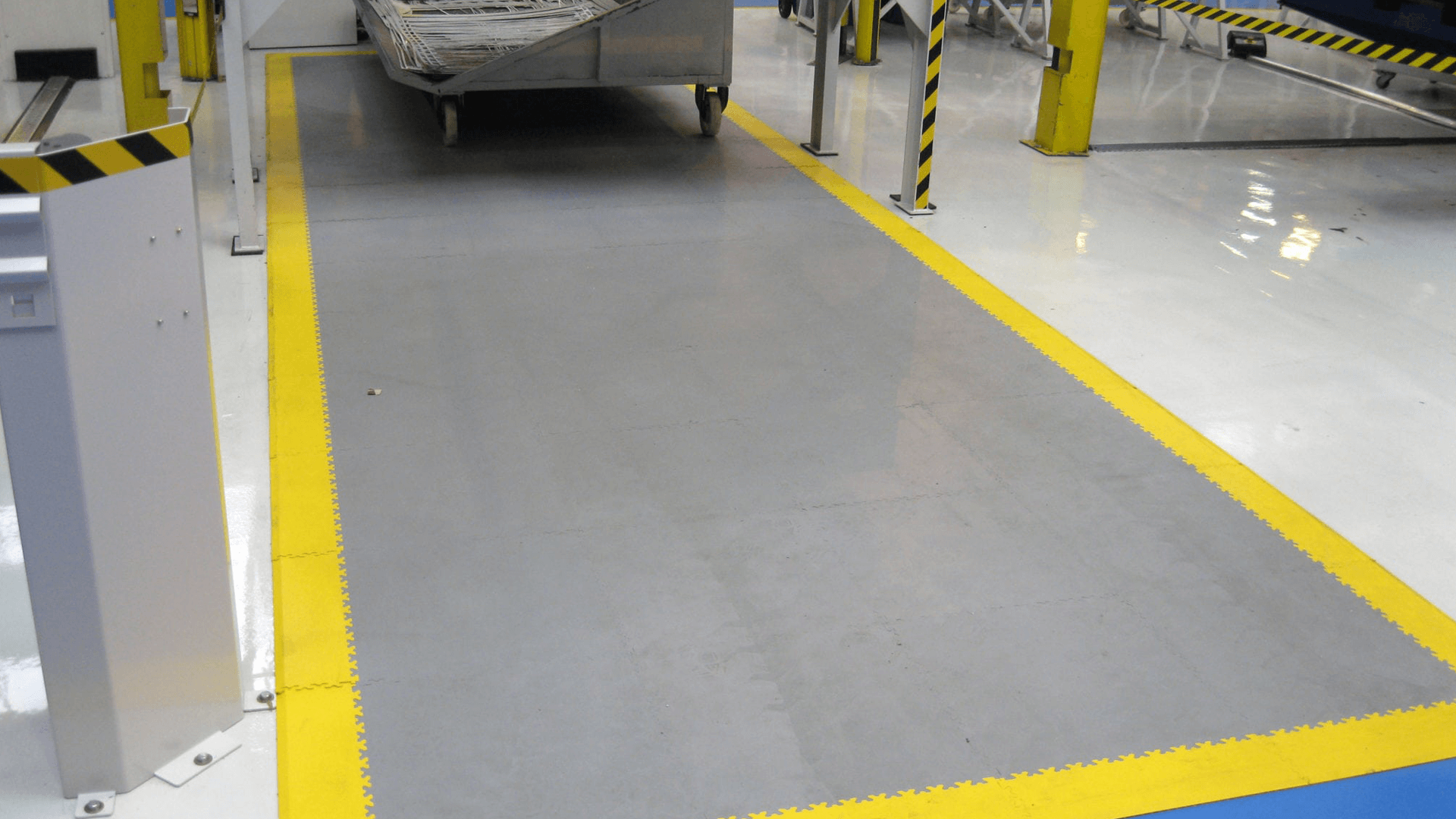 marking paths in warehouse
